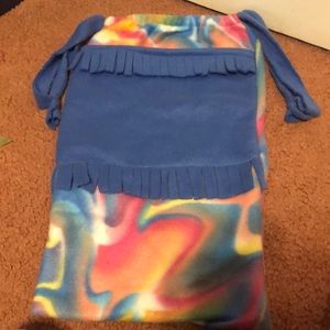 Beautiful Kids Fringe Drawstring Bag